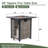 Patio Modern Stylish Fire Pit
