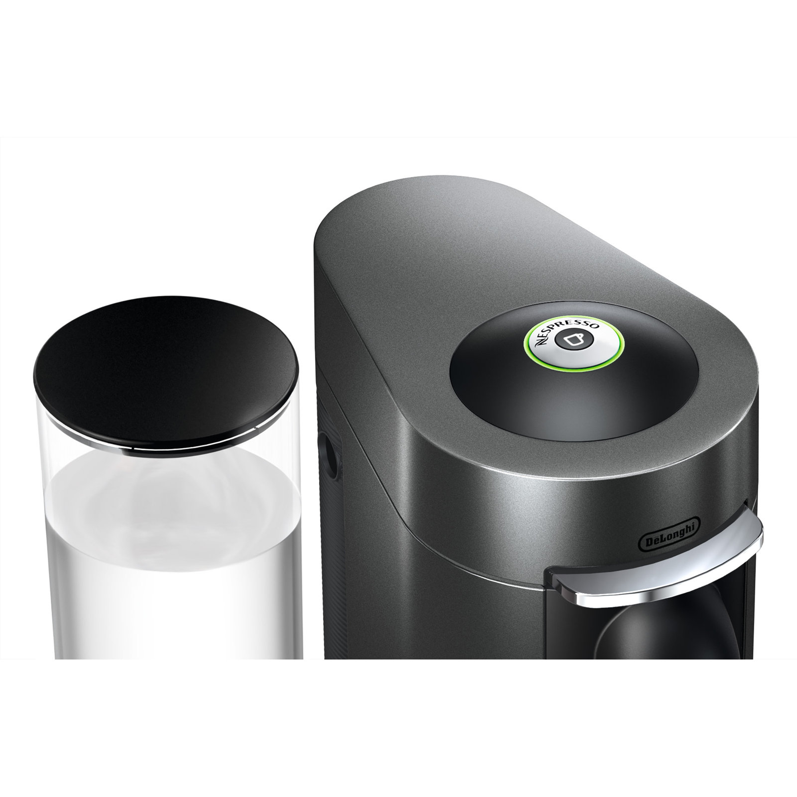 Nespresso VertuoPlus Coffee and Espresso Maker, Titanium