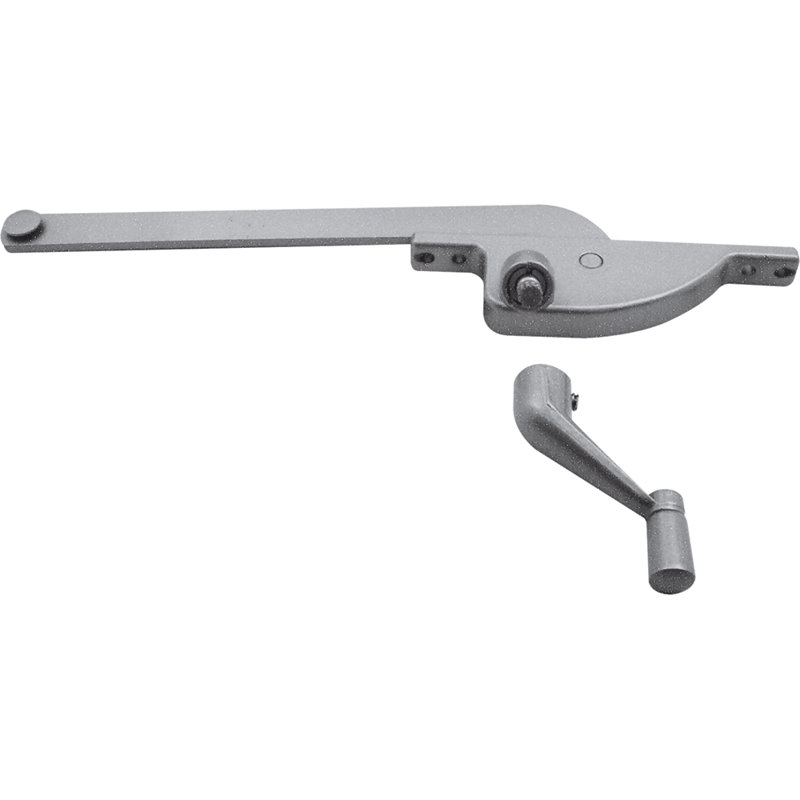 Opérateur à rideau droit en aluminium de 7 po type Teardrop (paquet de 1)