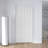 White Heat Proof Door Curtain, Foldable Insulated Panel for Kitchen & Entryway, 41.3" W x 78" H-117872356-117872357