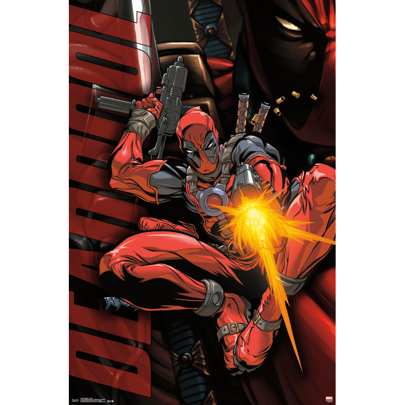 Impression sur papier deadpool-jump