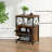 Narrow Side Table Set Of 2 With Drawer, End Table Set, Bedside Furniturefor Small Spaces-1586722804