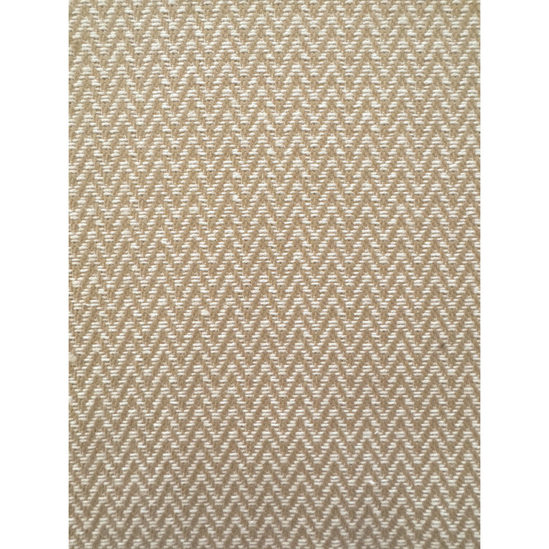 Marisol Herringbone Bay Indoor Outdoor Pillow 20x20, Beige, Square 24", Pillow Cover Only - No Insert