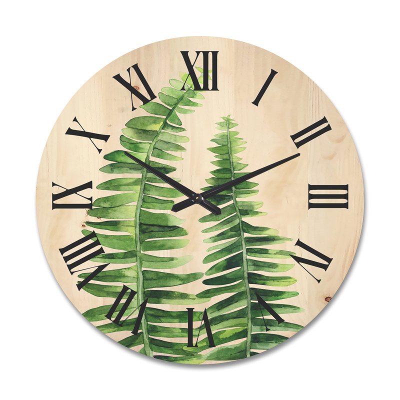 Horloge murale Fern, Grand