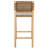Jeremiah Woven Leather Counter Stool-106648614-106668731