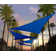 Amgo Customize Triangle Shade Sail - 200 GSM, 95% UV Blockage with Hardware Kit