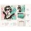 Vintage Glamour: Tiffany-Inspired Elegance Canvas Wall Art-108833603