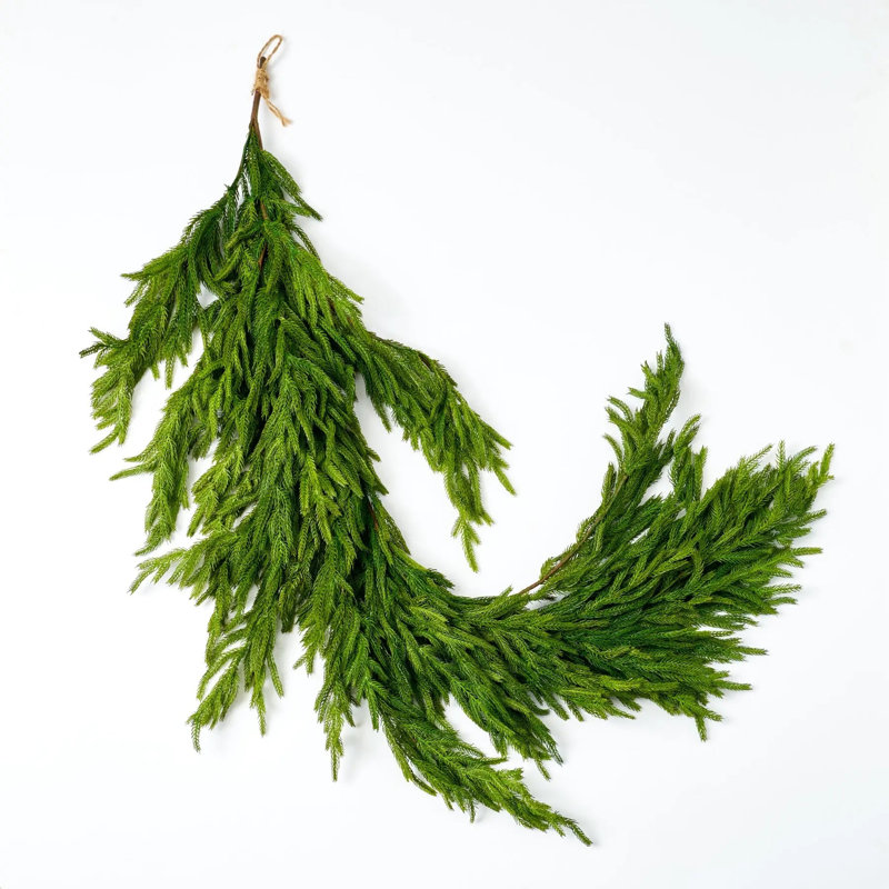Draping Real Touch Norfolk Garland Pine