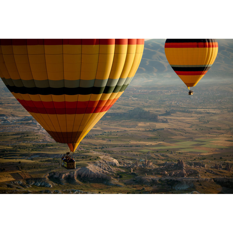 Hot Air Balloons by EvanTravels - Wrapped Canvas Print, 30cm H x 46cm W
