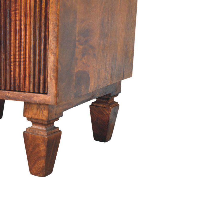 Harper Ribbed Chestnut Gudella