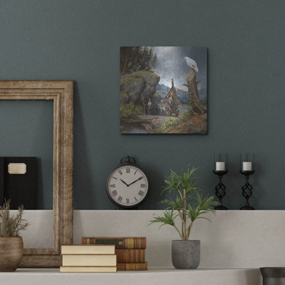  'The Goblin Ambush' by Fesbra Metal Wall Art, 12" x 12"