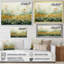 «Whispering Meadows I», art mural abstrait sur toile-810248908-810248913