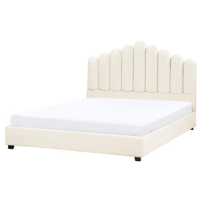 VINCENNES Upholstered Velvet Bed