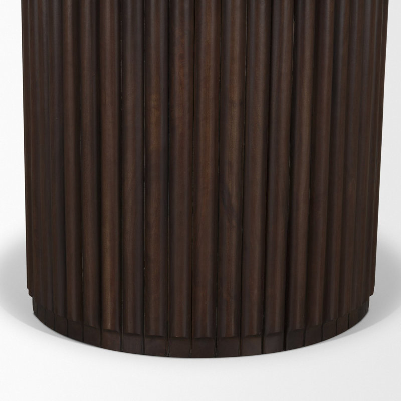 Table de salle à manger 60 po, 30.25"H x 60"L x 60"W, Grey/Brown