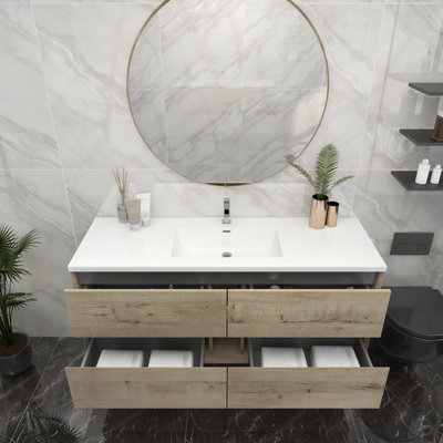 Meuble-lavabo simple 60 po