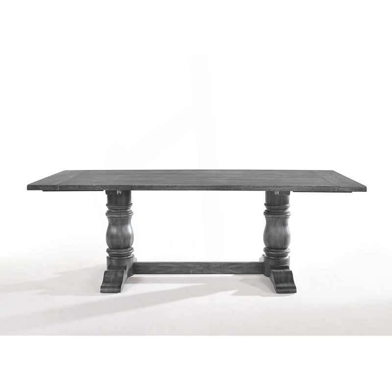 Rectangular Trestle Table, Kitchen Table