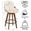 Swivel Upholstered Counter Stool-2011558004-2011558006-2011558010