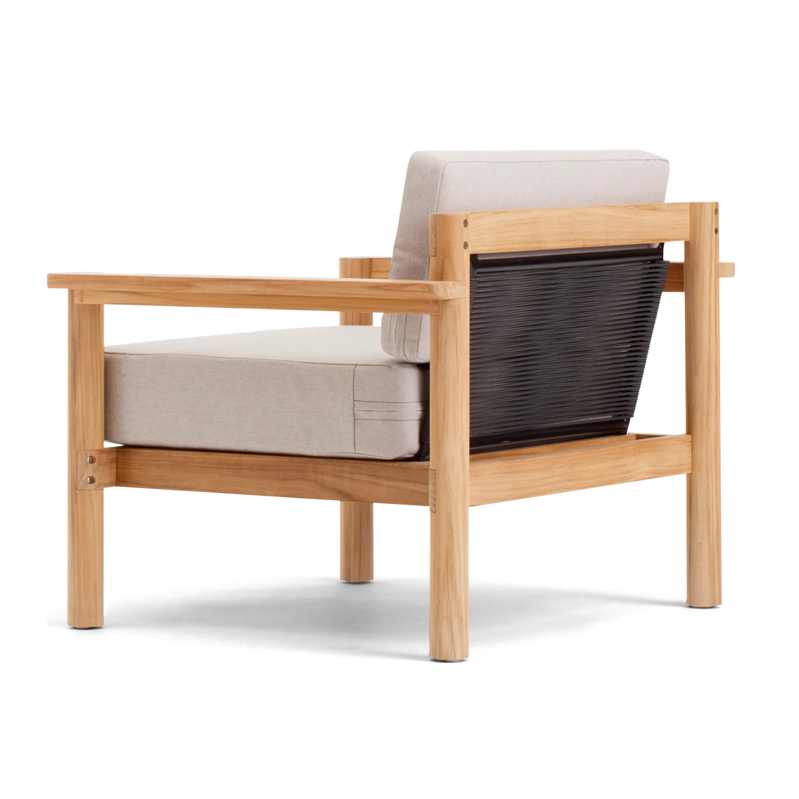 Haven Teak Outdoor Lounge Chair , Sunbrella® Cushions Included, Sunbrella Ashe