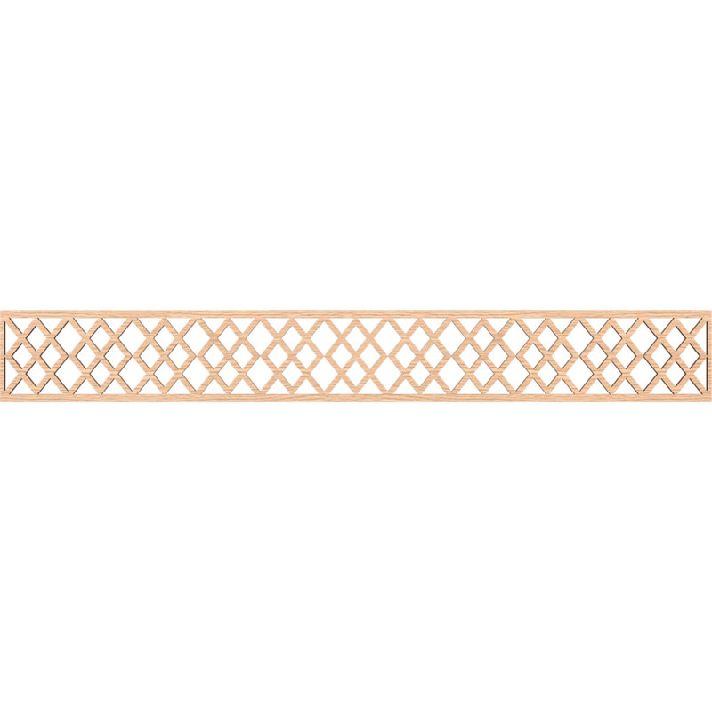 Moulure Hadley, H 6 po x l 46,5 po x P 0,25 po, Chêne rouge