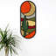 Élégant accessoire mural décoratif en bois, 20,9 po x 8,7 po x 0,8 po | Panneau de particules 100% enduit de mélamine | Décoration élégante pour le salon, la chambre à coucher et le bureau | Conception durable et facile à nettoyer