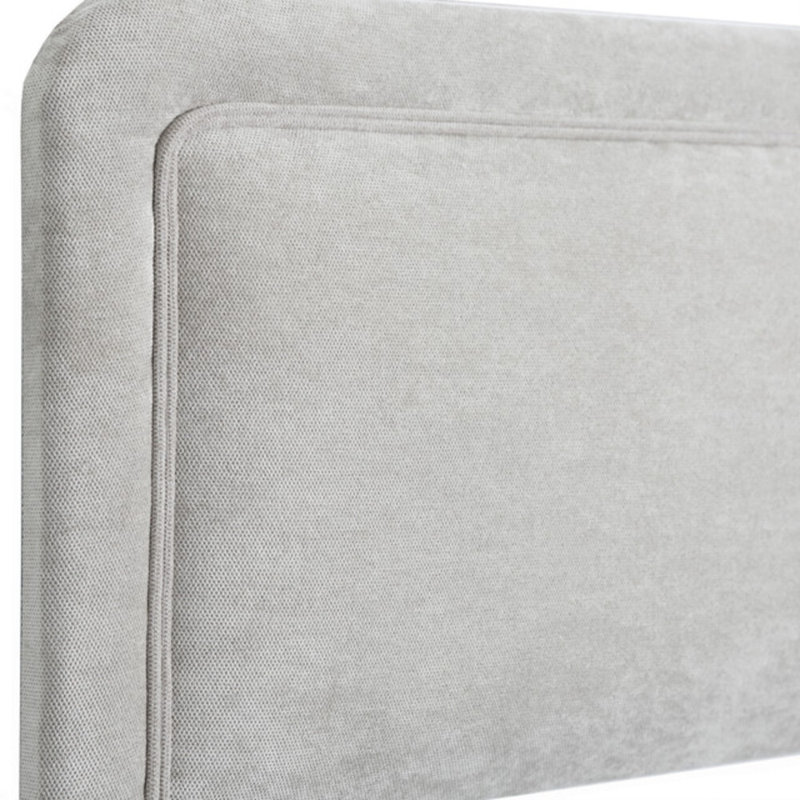 Wile Upholstered Headboard, Pearl, Kensington, Single (3')