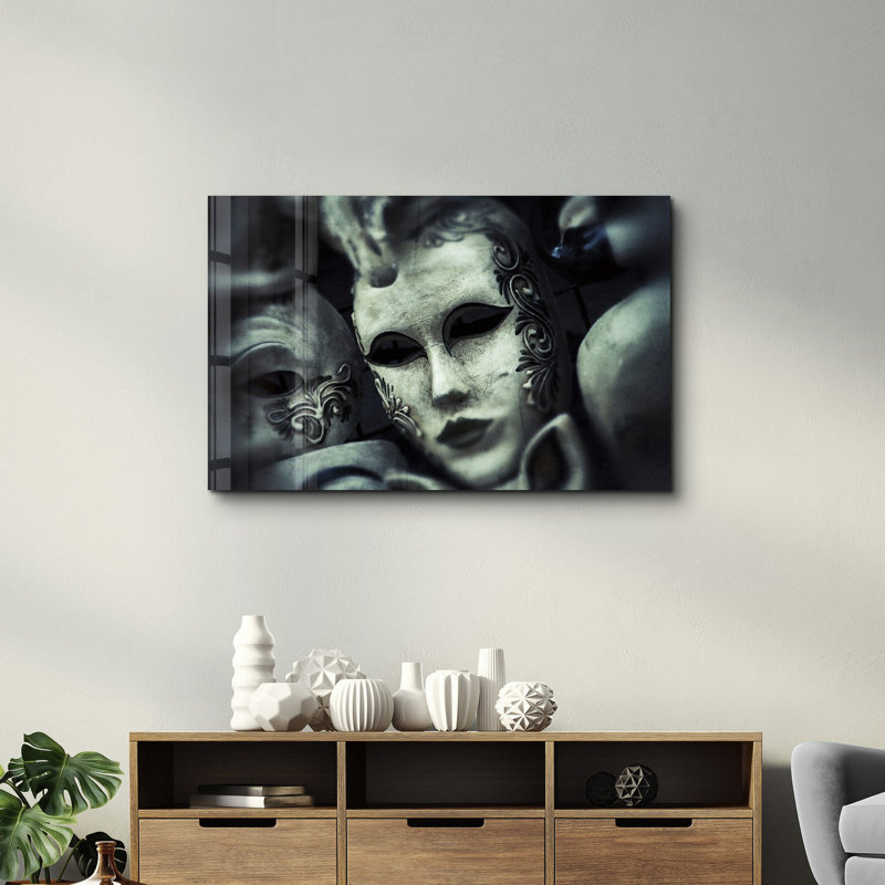 Lekeya Elegant Tempered Glass Wall Art Painting, 13.8 x 21.7 inches | 100% Tempered Glass, Thickness: 0.16 inches | UV Printed for Vibrant Colors | Perfect for Home Decor, Living Room, & Office Spaces