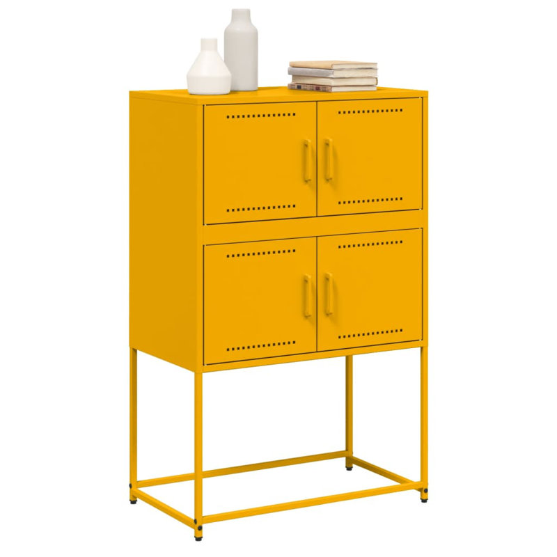 Aidelis Sideboard Accent Chest, Mustard Yellow