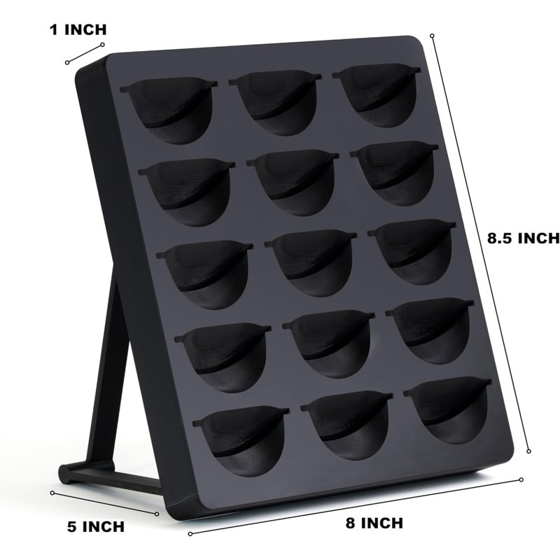 Vertuo Pod Holder Stand - 3D Printed Nespresso Vertuo Capsule Storage Organizer for Countertop