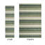 Jazzy Handmade Wool Green/Yellow Rug-69792444
