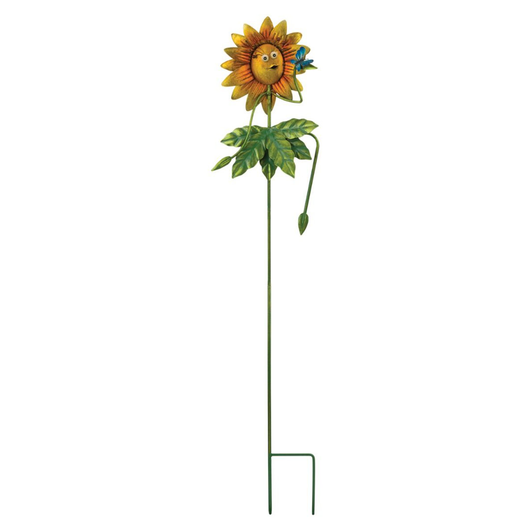 Be Jolly Garden Stake - Sunflower Regal Art & Gift