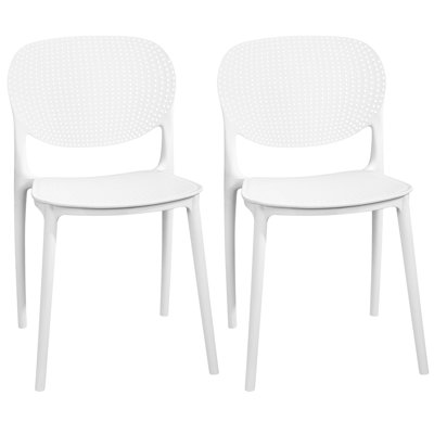Chaise de salle à manger empilable
