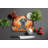 Weimaraner Fall Glass Cutting Board Large