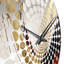 Liybah - Horloge murale peinture abstraite-1996006071