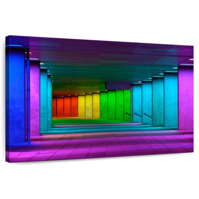 Lilie Rotterdam Rainbow Tunnel