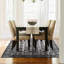  Tapis gris lavable Damonei Ramage
