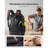 Tool Backpack with Tools 65 Pockets Tear-resistant Jobsite Backpack