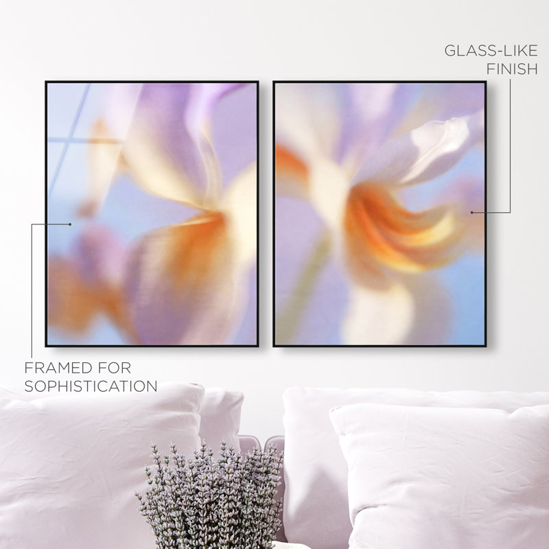 Blurred Venus Set High-Gloss Frameless Acrylic Glass Wall Art Abstract Print by Oliver Gal, Ready to Hang, 16 x 20