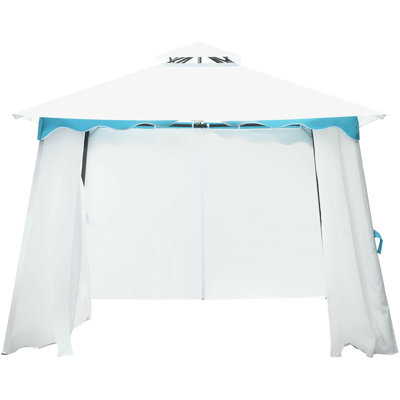 2 niveaux 10 pi. L 10 pi. D Pavillon de jardin en acier
