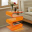 Table de bout en forme de S