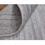 Tapis gris en laine noué à la main Autry-890739483
