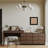 Carmavy Extendable Vanity Makeup Table Home Office Wooden Desk with Flip-Top Makeup Mirror and 6 Storage Drawers-115160135