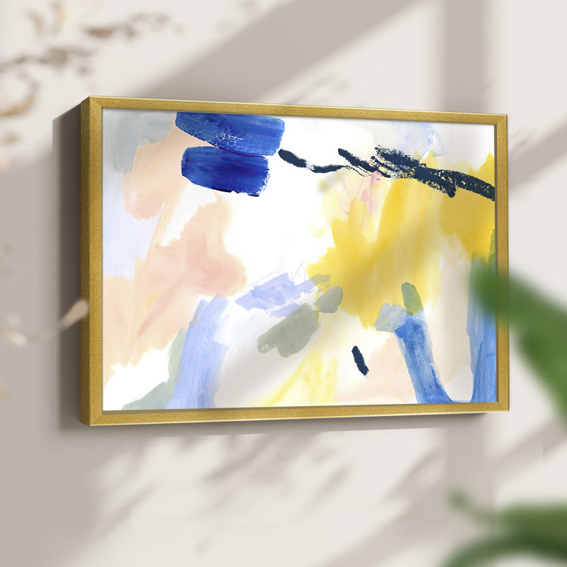 «Candy Swipe II», reproduction encadrée, H 11 po x l 14 po, Or
