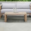 Table basse d'extérieur en bois d'eucalyptus Adasai