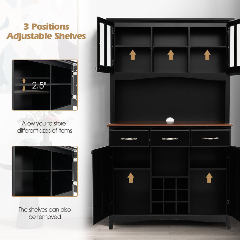 Sunnefa 72.5'' Kitchen Pantry