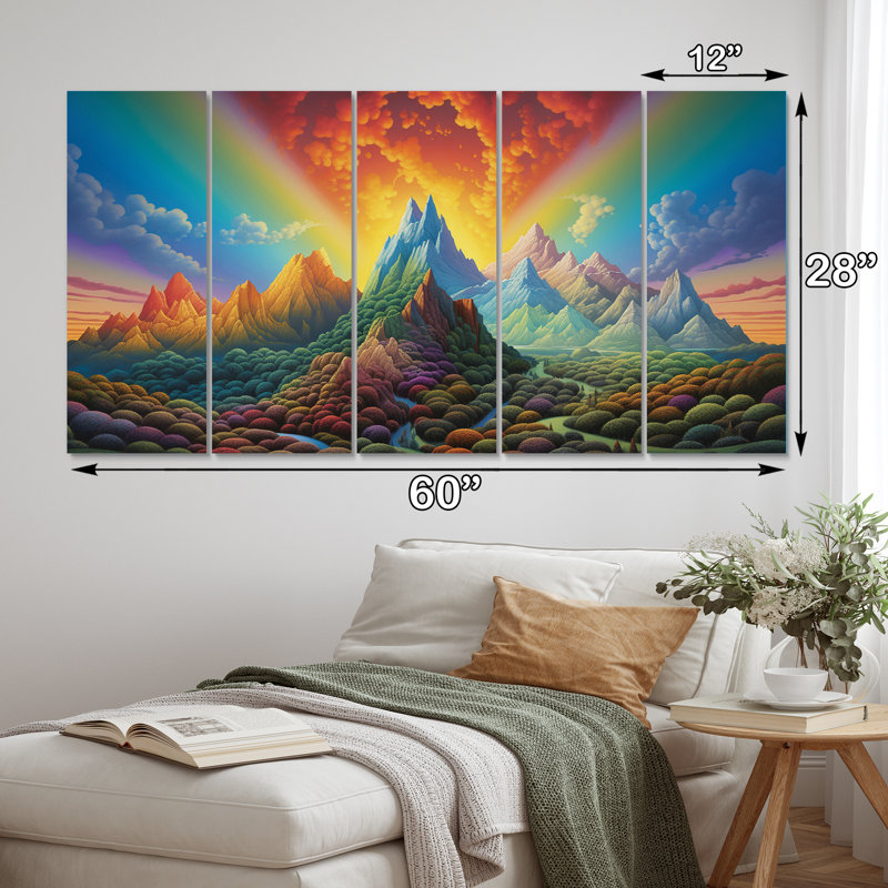 Montagnes Conscience Rainbow Awakenings
