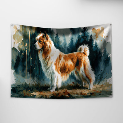 Tapisserie murale Dogs Eurasier