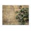Collage de feuilles de lierre sur un mur I - Art mural en bois de feuilles - sur bois de pin naturel-790639653