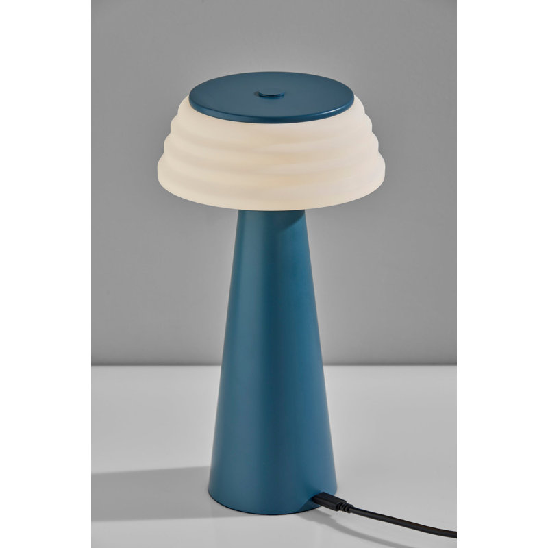 Lampe de table sans fil Jacky, Bleu