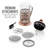OVENTE French Press Coffee Maker 34 Ounce with Heat Resistant Borosilicate Glass, Stainless Steel Design and 4-Level Filter System, Portable Cold Brewer Pot for Travel, Camping or Gift, Copper FSF34C-11285090
