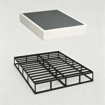 Sommier tapissier standard 10 "avec housse
